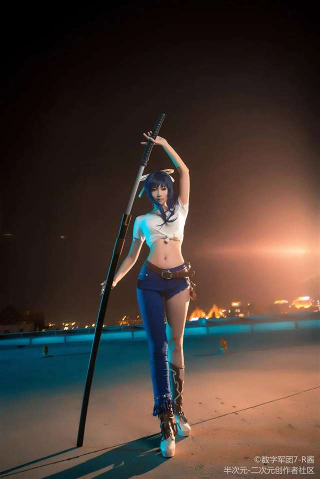 神裂火织cos cn: 数字军团7-R酱摄影：追梦赤子心 
