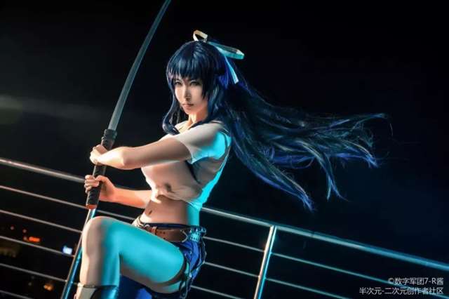 神裂火织cos cn: 数字军团7-R酱摄影：追梦赤子心 