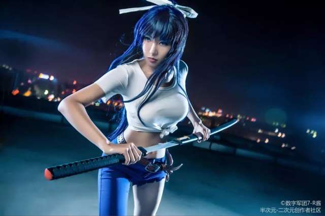 神裂火织cos cn: 数字军团7-R酱摄影：追梦赤子心 