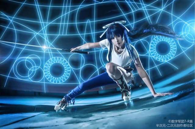 神裂火织cos cn: 数字军团7-R酱摄影：追梦赤子心 