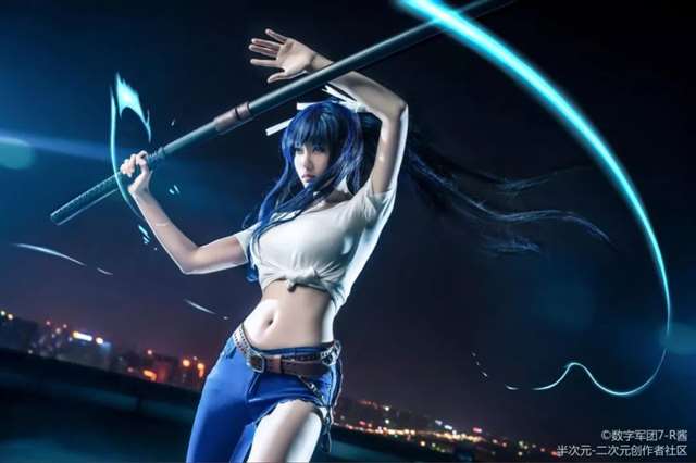 神裂火织cos cn: 数字军团7-R酱摄影：追梦赤子心 