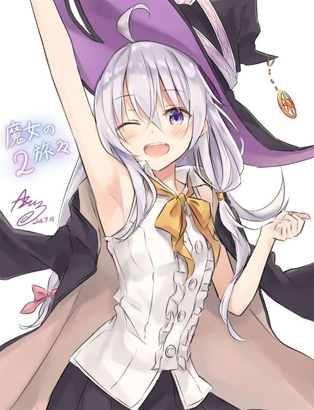 《魔女之旅》伊蕾娜P站插画