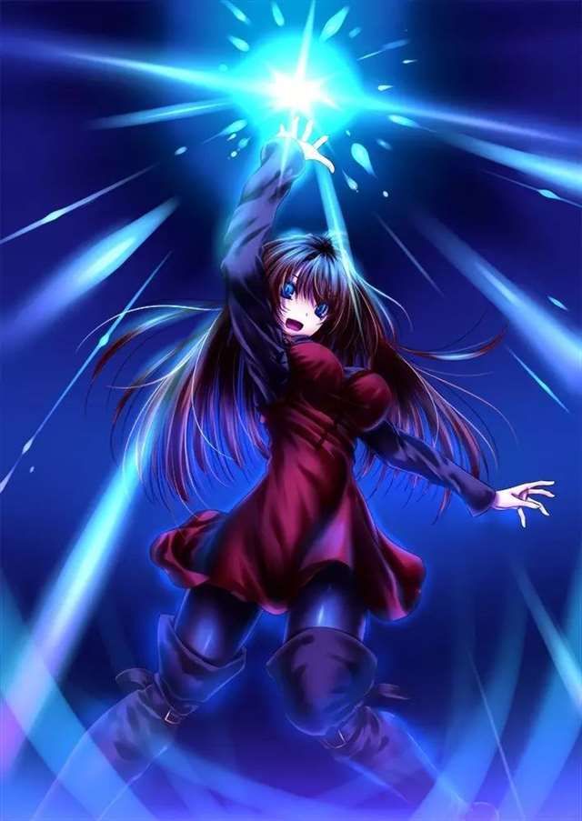 动漫精美插画君の壁紙は.苍崎青子∽魔法使之夜