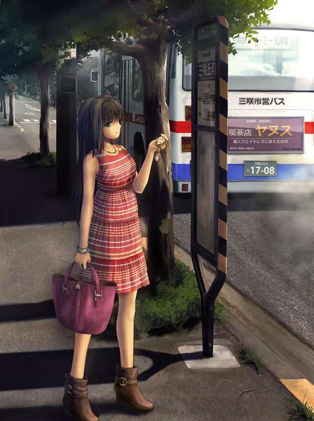 动漫精美插画君の壁紙は.苍崎青子∽魔法使之夜