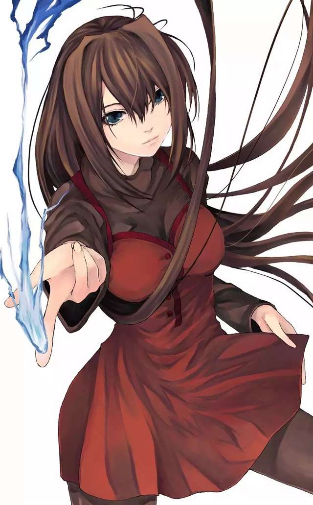 动漫精美插画君の壁紙は.苍崎青子∽魔法使之夜