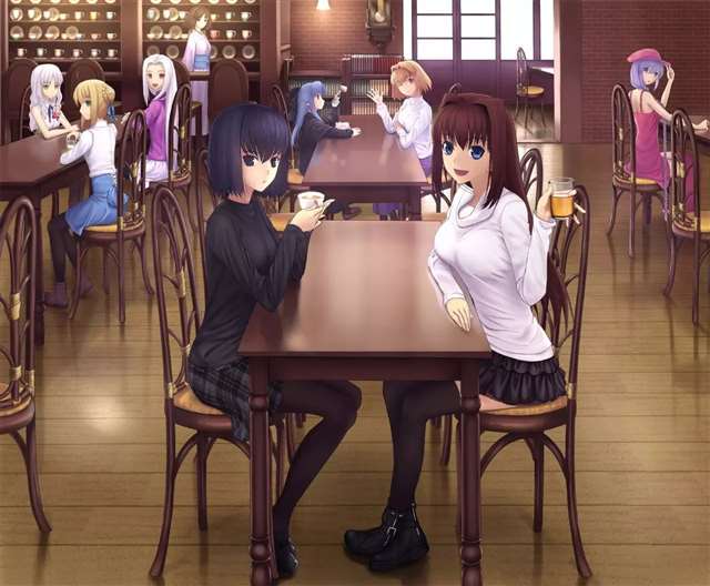 动漫精美插画君の壁紙は.苍崎青子∽魔法使之夜