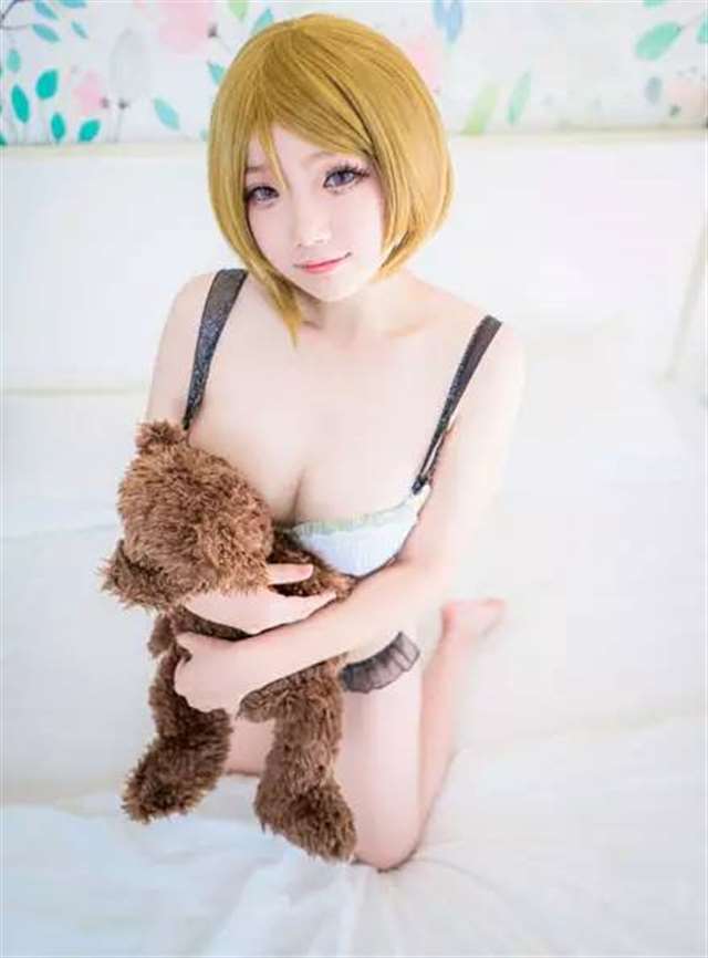 coser：雪晴Astra-小泉花阳内衣福利cos作品