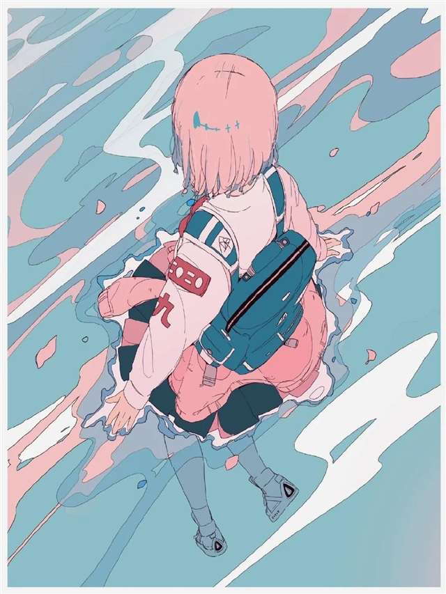 插画师DaisukeRichard少女人物插画 ​