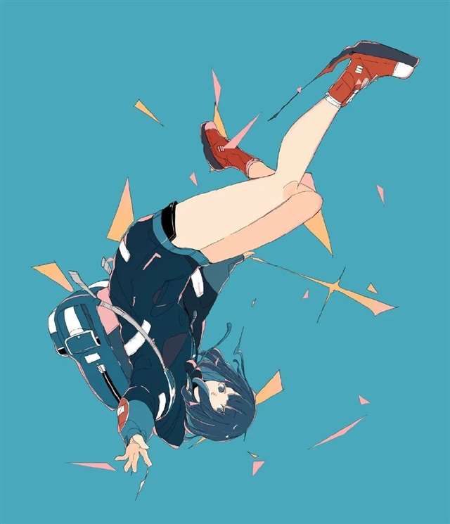 插画师DaisukeRichard少女人物插画 ​