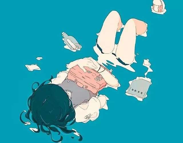 日本插画师Daisuke Richard白日梦少女的日常插画！