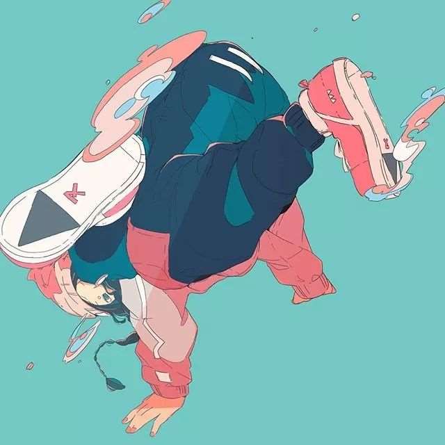 日本插画师Daisuke Richard白日梦少女的日常插画！