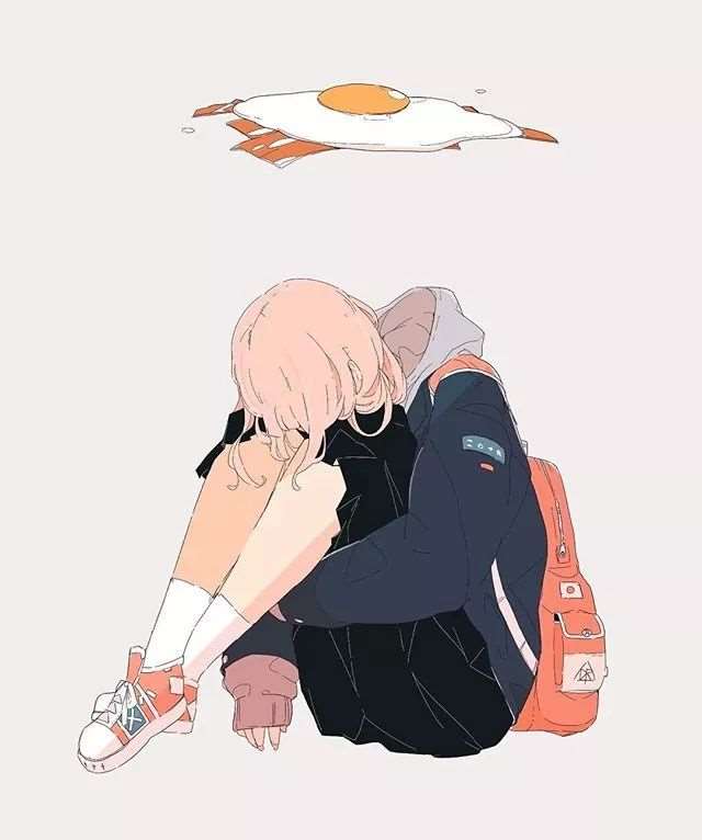 日本插画师Daisuke Richard白日梦少女的日常插画！