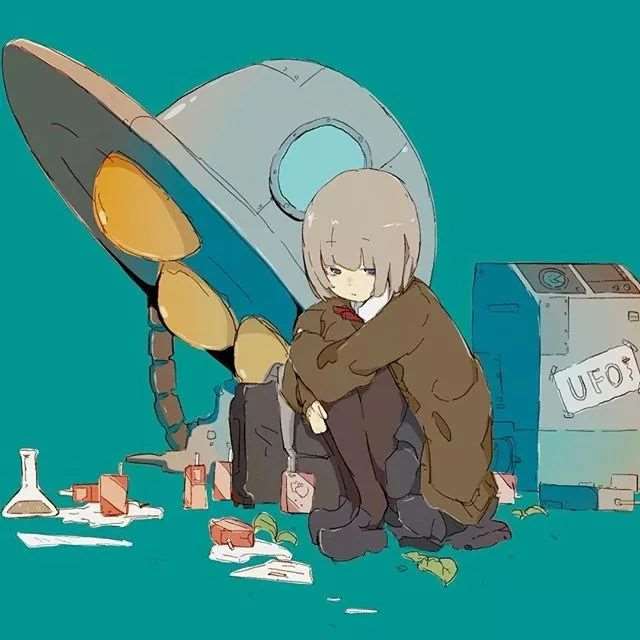 日本插画师Daisuke Richard白日梦少女的日常插画！