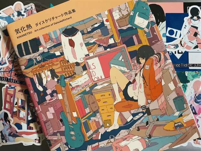 日本插画师Daisuke Richard白日梦少女的日常插画！