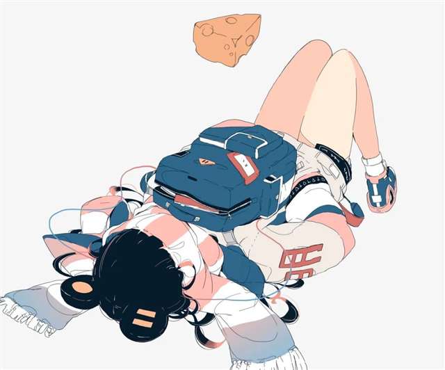 日本插画师Daisuke Richard白日梦少女的日常插画！