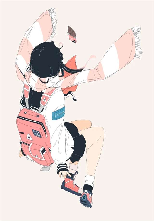 日本插画师Daisuke Richard白日梦少女的日常插画！