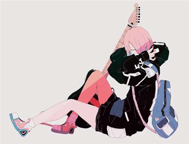 日本插画师Daisuke Richard白日梦少女的日常插画！