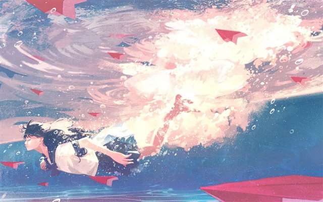 40个JK日本女高中生插图，一起看看不同画师笔下的JK小姐姐吧