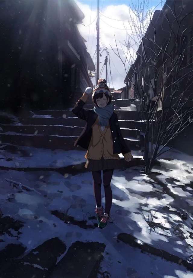 40个JK日本女高中生插图，一起看看不同画师笔下的JK小姐姐吧