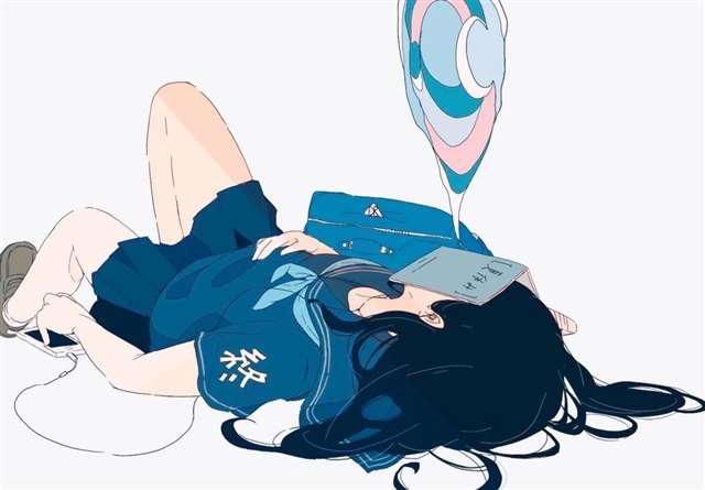 40个JK日本女高中生插图，一起看看不同画师笔下的JK小姐姐吧