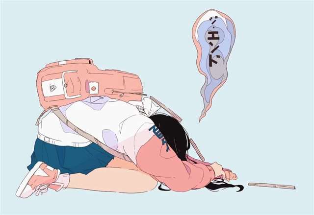 40个JK日本女高中生插图，一起看看不同画师笔下的JK小姐姐吧