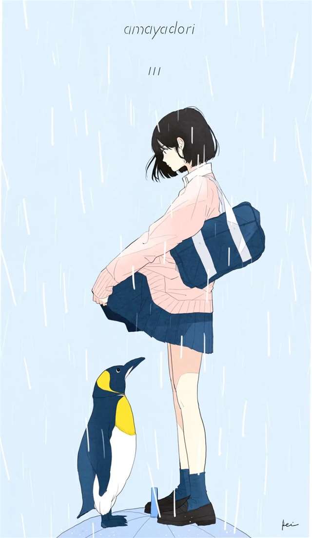 40个JK日本女高中生插图，一起看看不同画师笔下的JK小姐姐吧