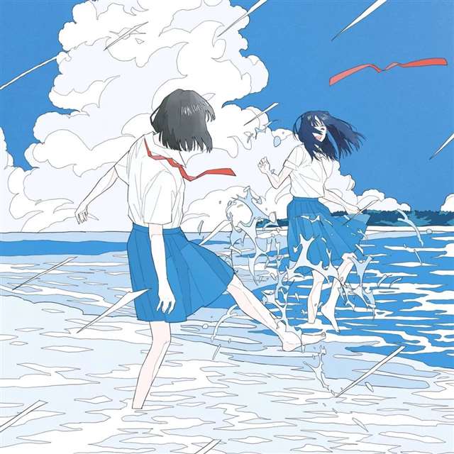 40个JK日本女高中生插图，一起看看不同画师笔下的JK小姐姐吧