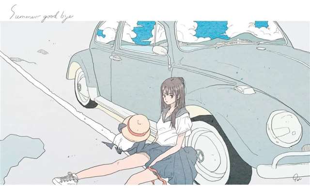 40个JK日本女高中生插图，一起看看不同画师笔下的JK小姐姐吧