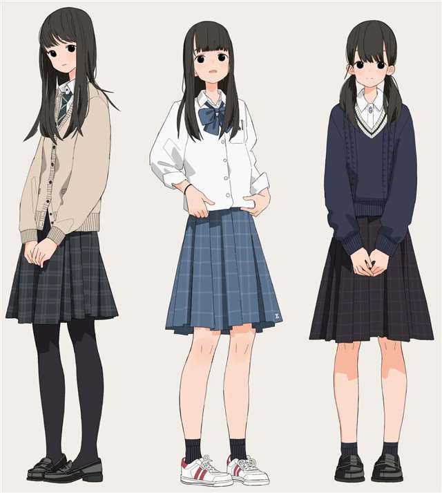 40个JK日本女高中生插图，一起看看不同画师笔下的JK小姐姐吧