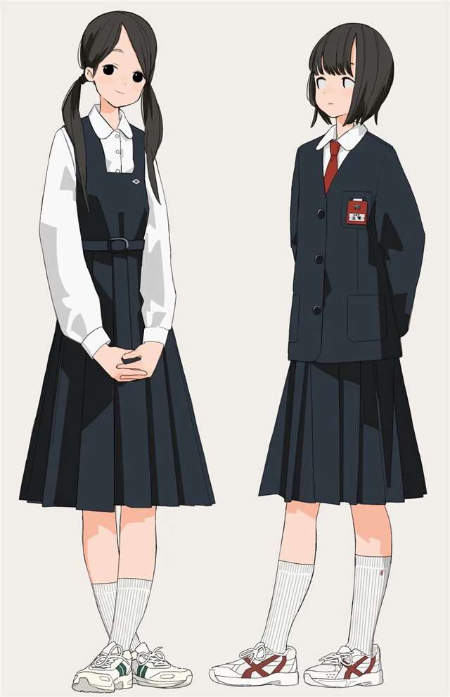 40个JK日本女高中生插图，一起看看不同画师笔下的JK小姐姐吧