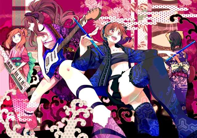 日本画师ちま的插画作品