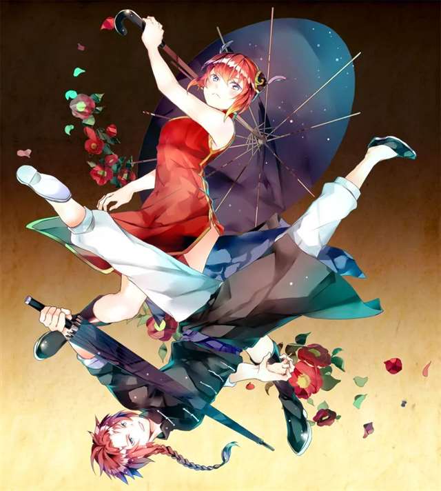 日本画师氷菜&火ノ的插画作品