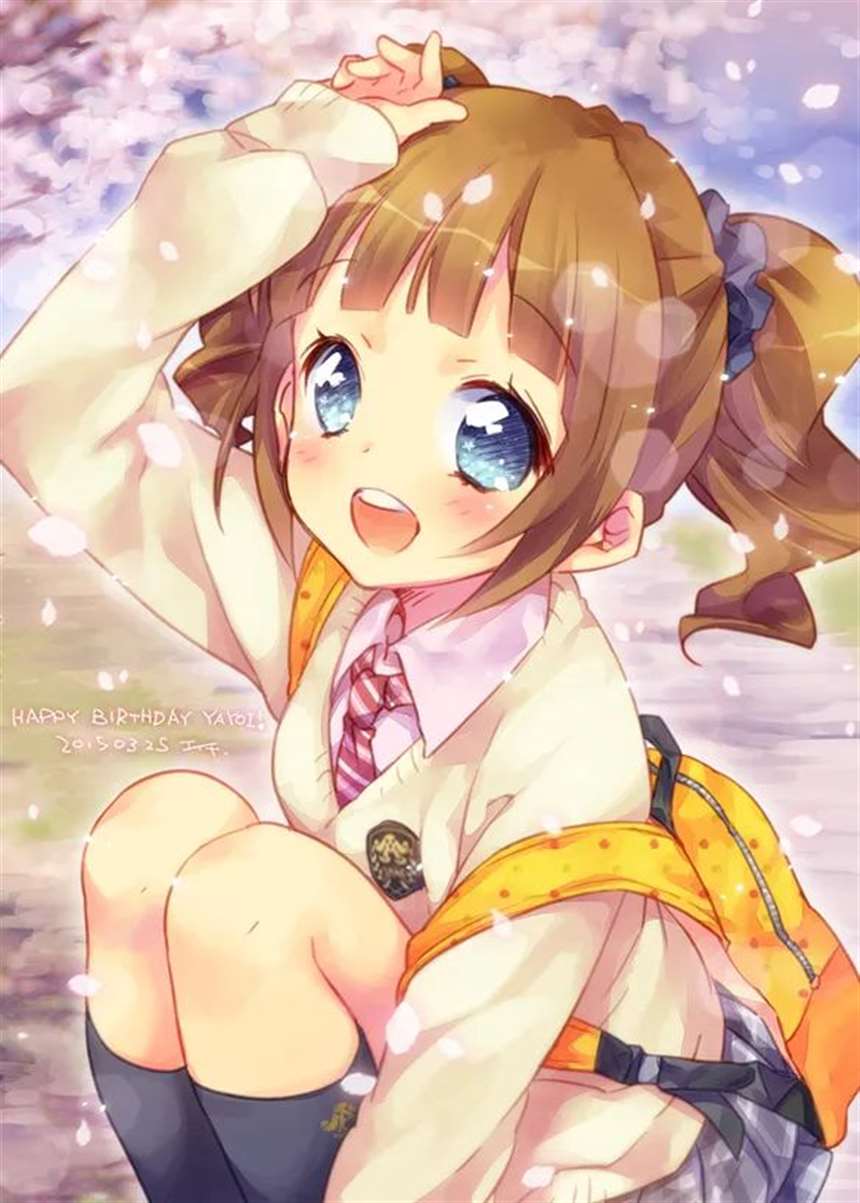 3月25日是《偶像大师》高槻弥生生日壁纸
