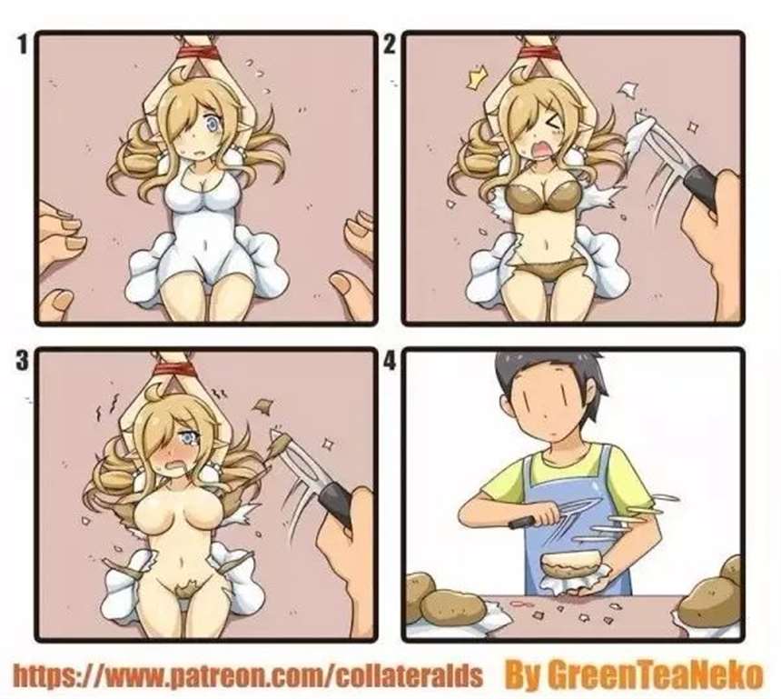 greenteaneko日常用品拟人化被污得体无完肤