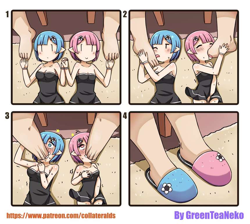 greenteaneko日常用品拟人化被污得体无完肤