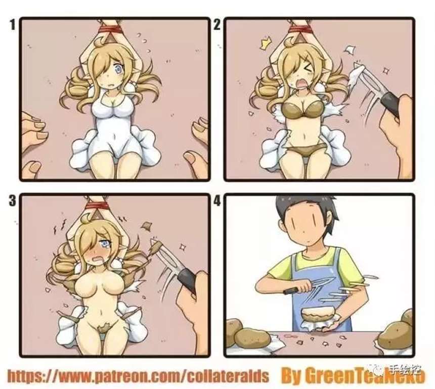 「绿茶猫」(greenteaneko)大尺度漫画