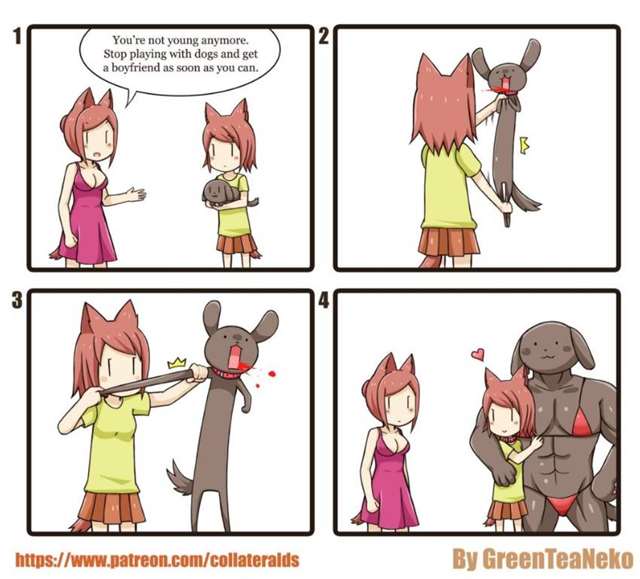 让你看到脸红心跳的漫画家GreenTeaNeko（绿茶猫）