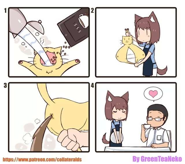 让你看到脸红心跳的漫画家GreenTeaNeko（绿茶猫）