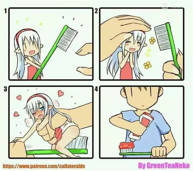 GreenTeaNeko系列污漫画18岁以下儿童请在父母陪同下观看