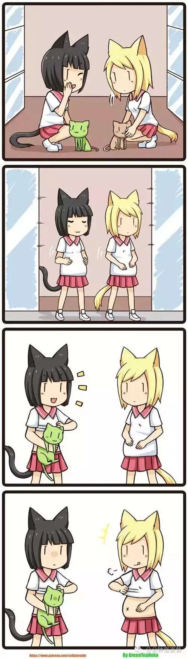 GreenTeaNeko系列污漫画18岁以下儿童请在父母陪同下观看