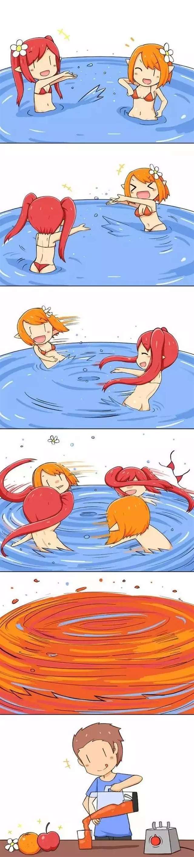 master黑白四格漫画忌重口味者谨慎观看！