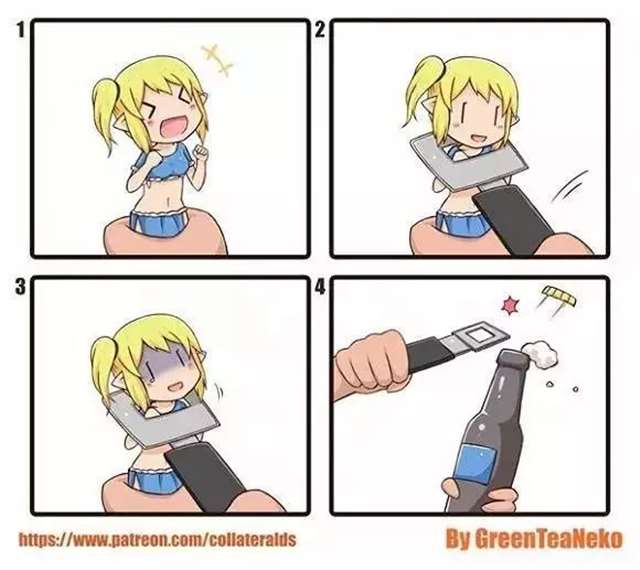 master黑白四格漫画忌重口味者谨慎观看！