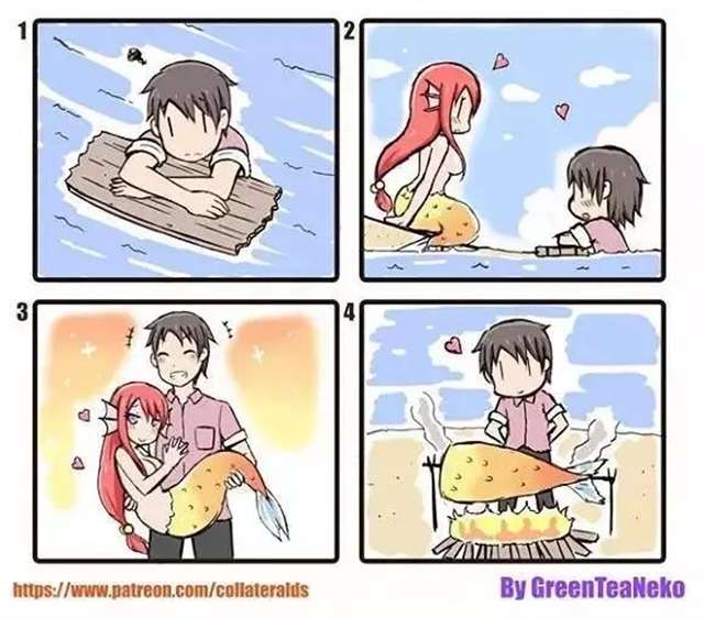 master黑白四格漫画忌重口味者谨慎观看！