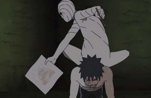 动漫《火影忍者》中带土为什么要披着阿飞的外套