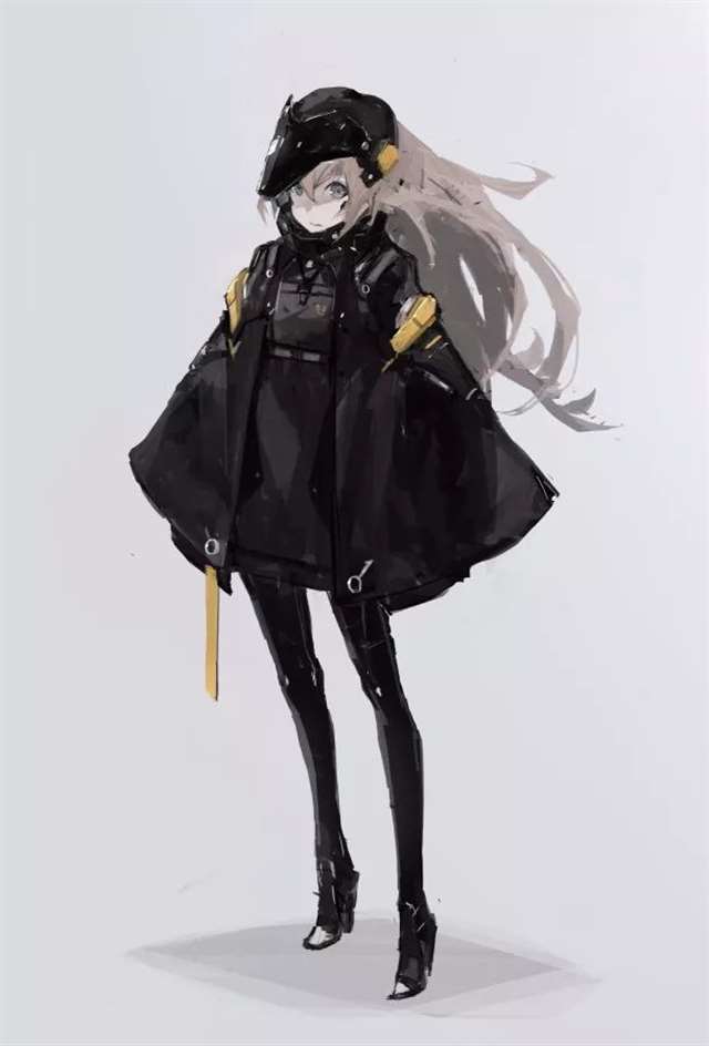 一个画机械女性的画师,分享一个喜欢的画师