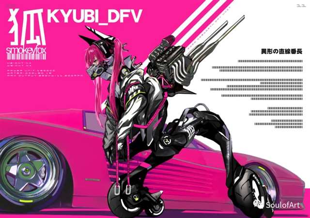 日本的插画师C96新刊原创主题插画集《少女発動機》