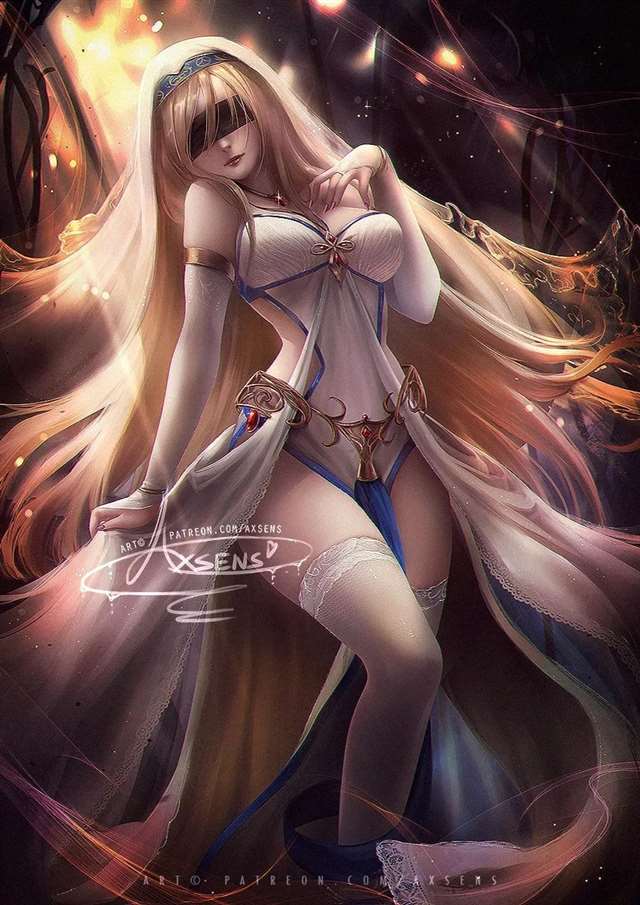 西班牙插画大师Axsens梦幻女孩人物插画作品