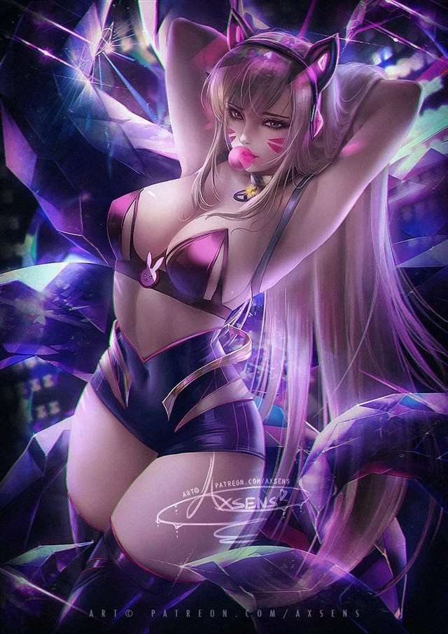 西班牙插画大师Axsens梦幻女孩人物插画作品