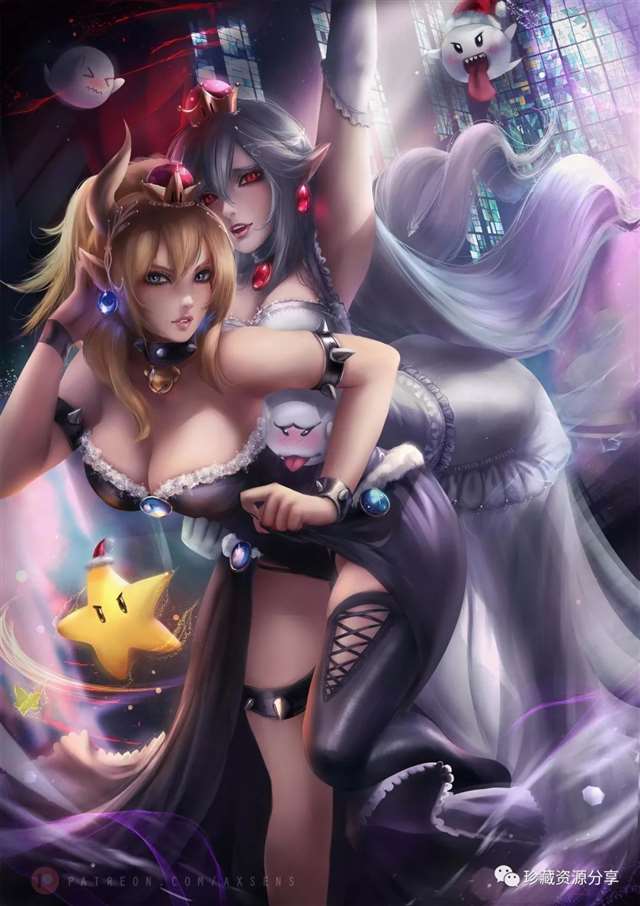 Pixiv色气画师Axsens原画cg珍藏资源