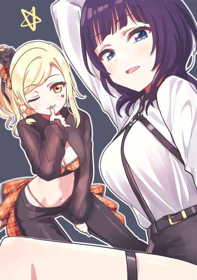 韩国画师ゴミョン的橘里橘气的妹子们插画作品